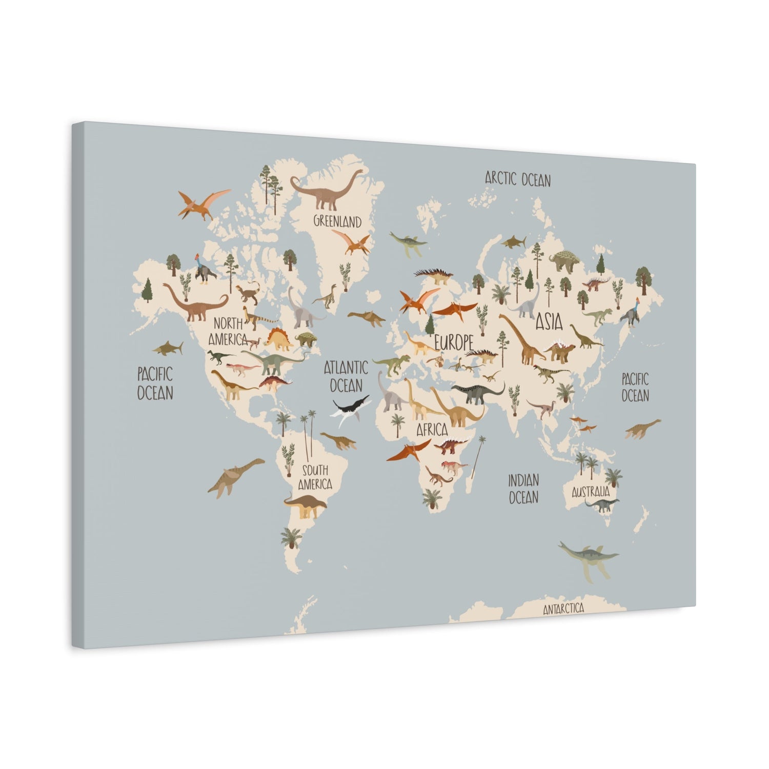 Dino World Maps - Dino Room