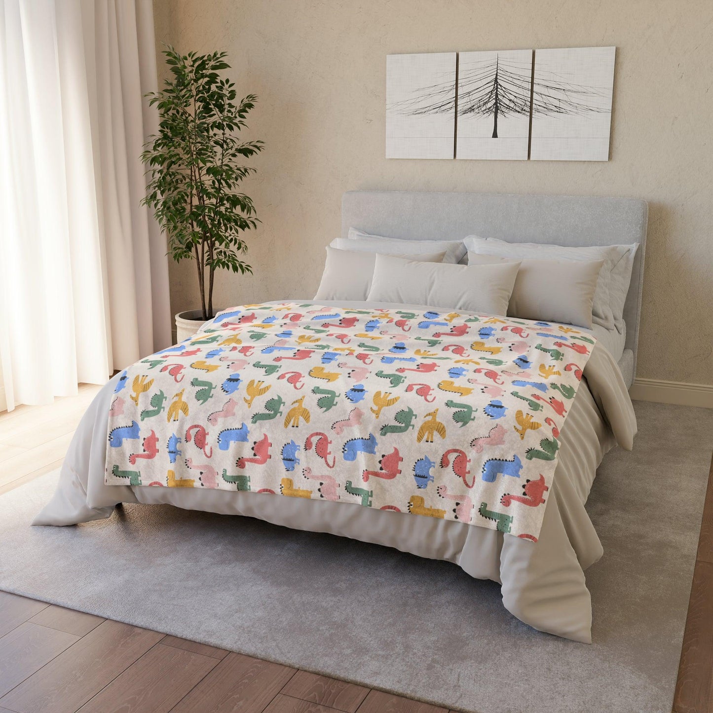 Little Dino Blanket - Home Decor - Dino Room