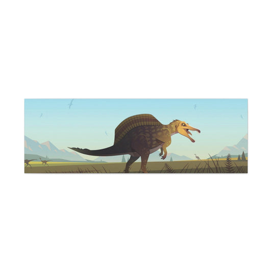 Spinosaurus Landscape Canvas - Canvas - Dino Room