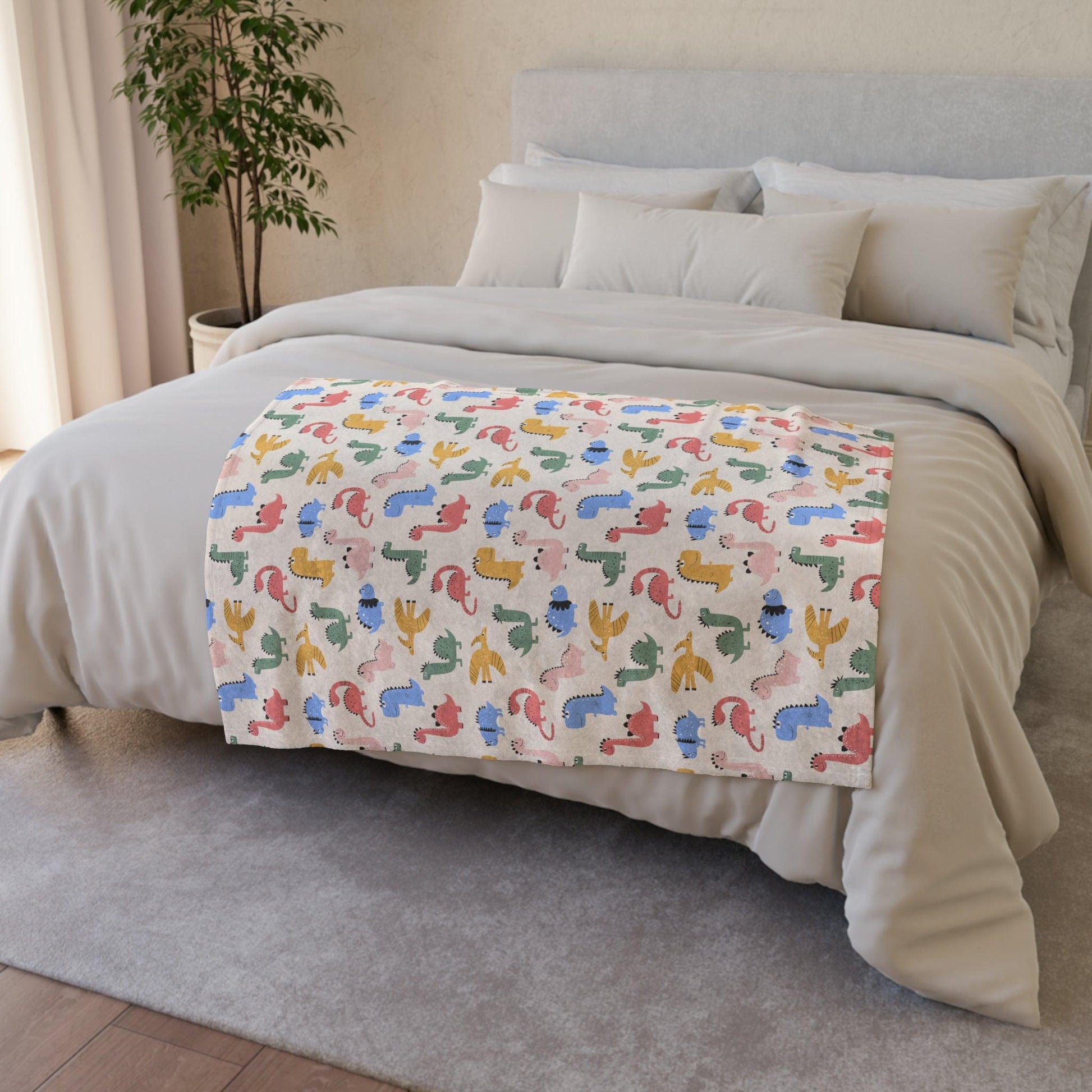 Little Dino Blanket - Home Decor - Dino Room