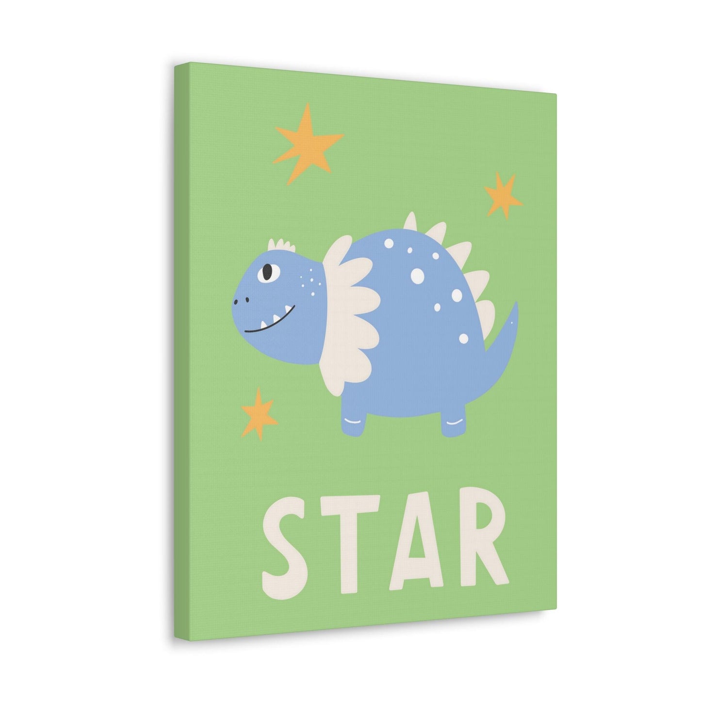 Little Stegosaurus Canvas - Canvas - Dino Room