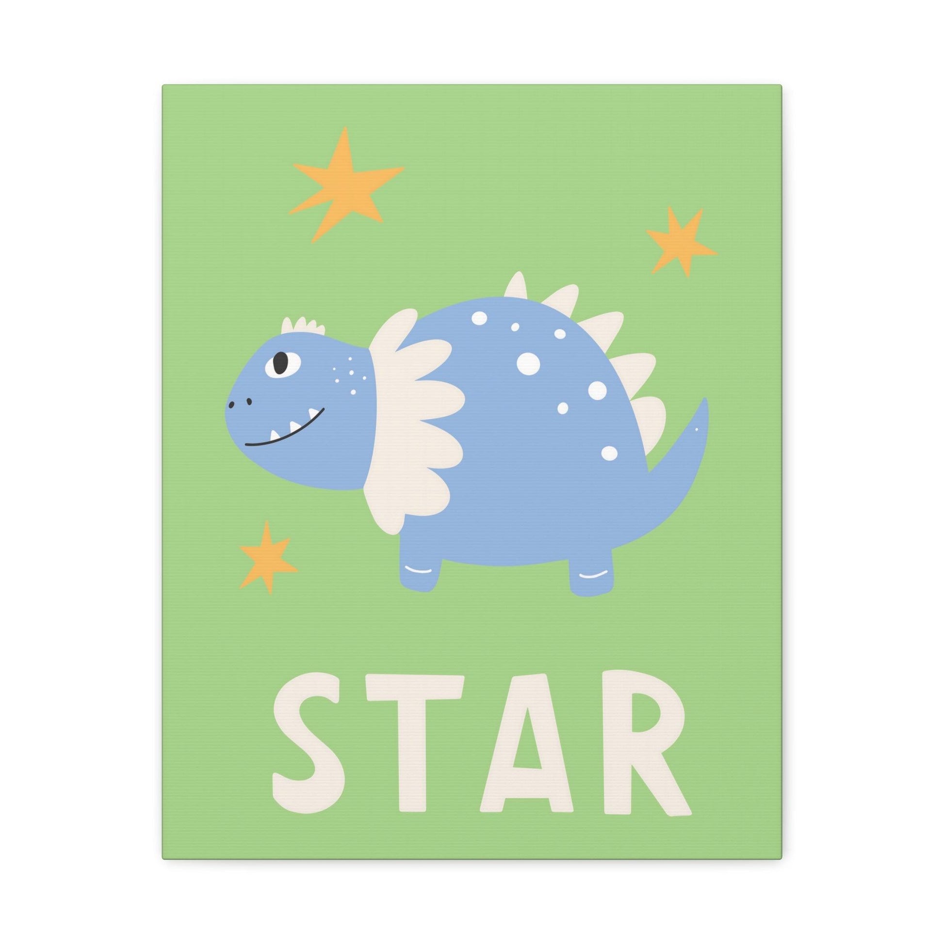 Little Stegosaurus Canvas - Canvas - Dino Room