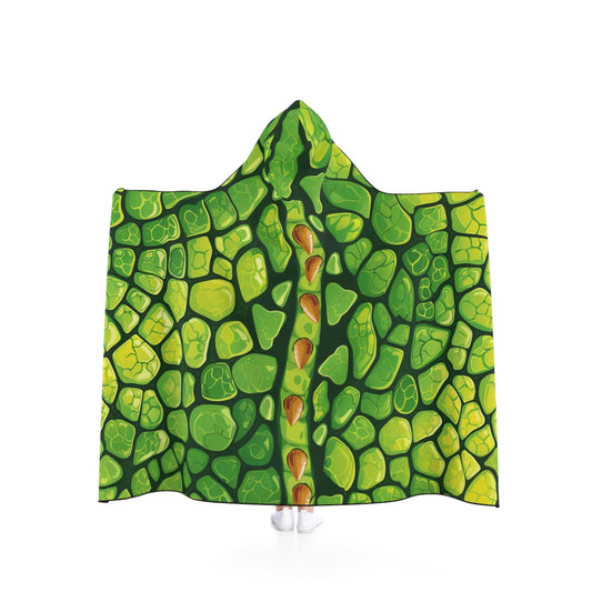 Green T-rex Hooded Blanket - All Over Prints - Dino Room