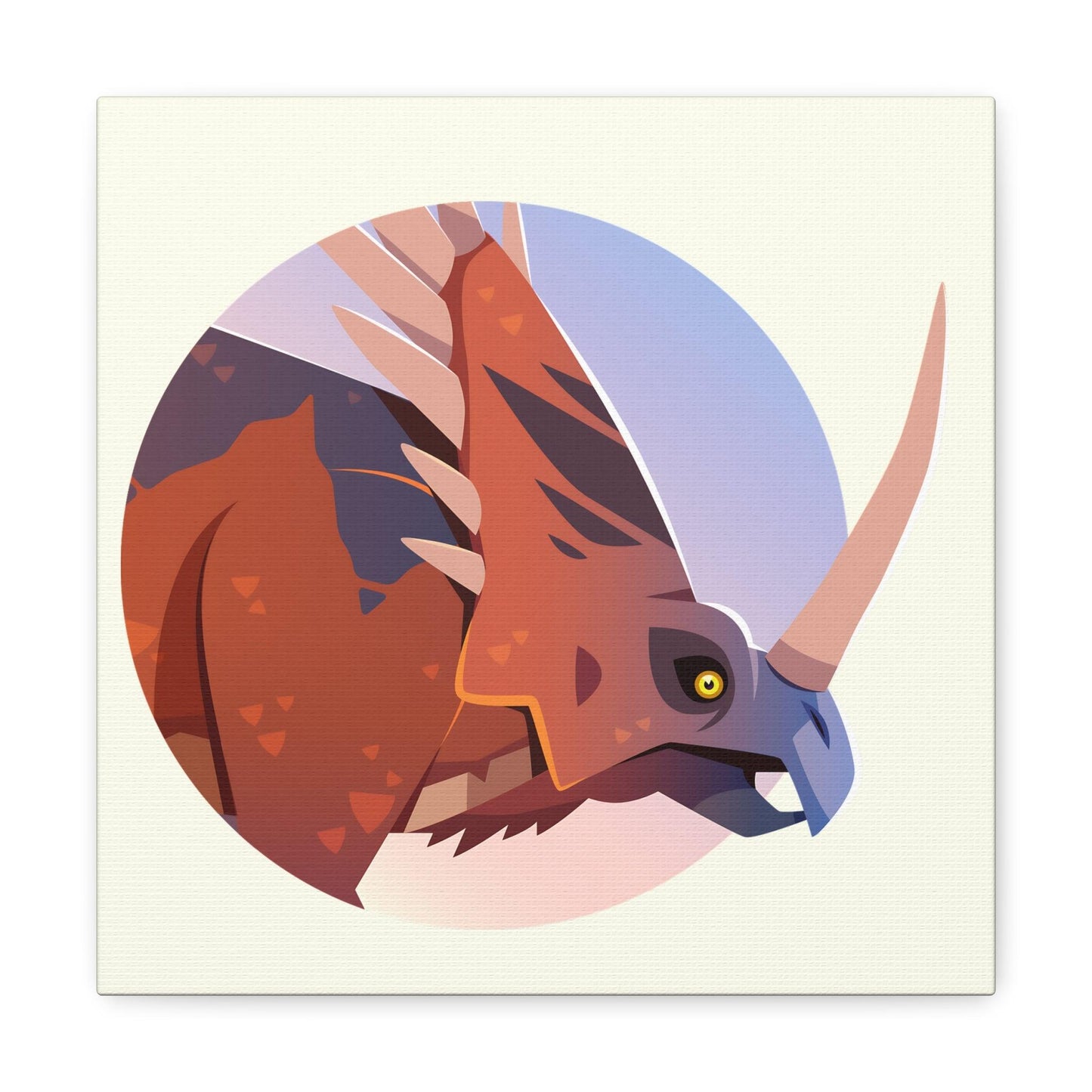 Styracosaurus Canvas - Canvas - Dino Room