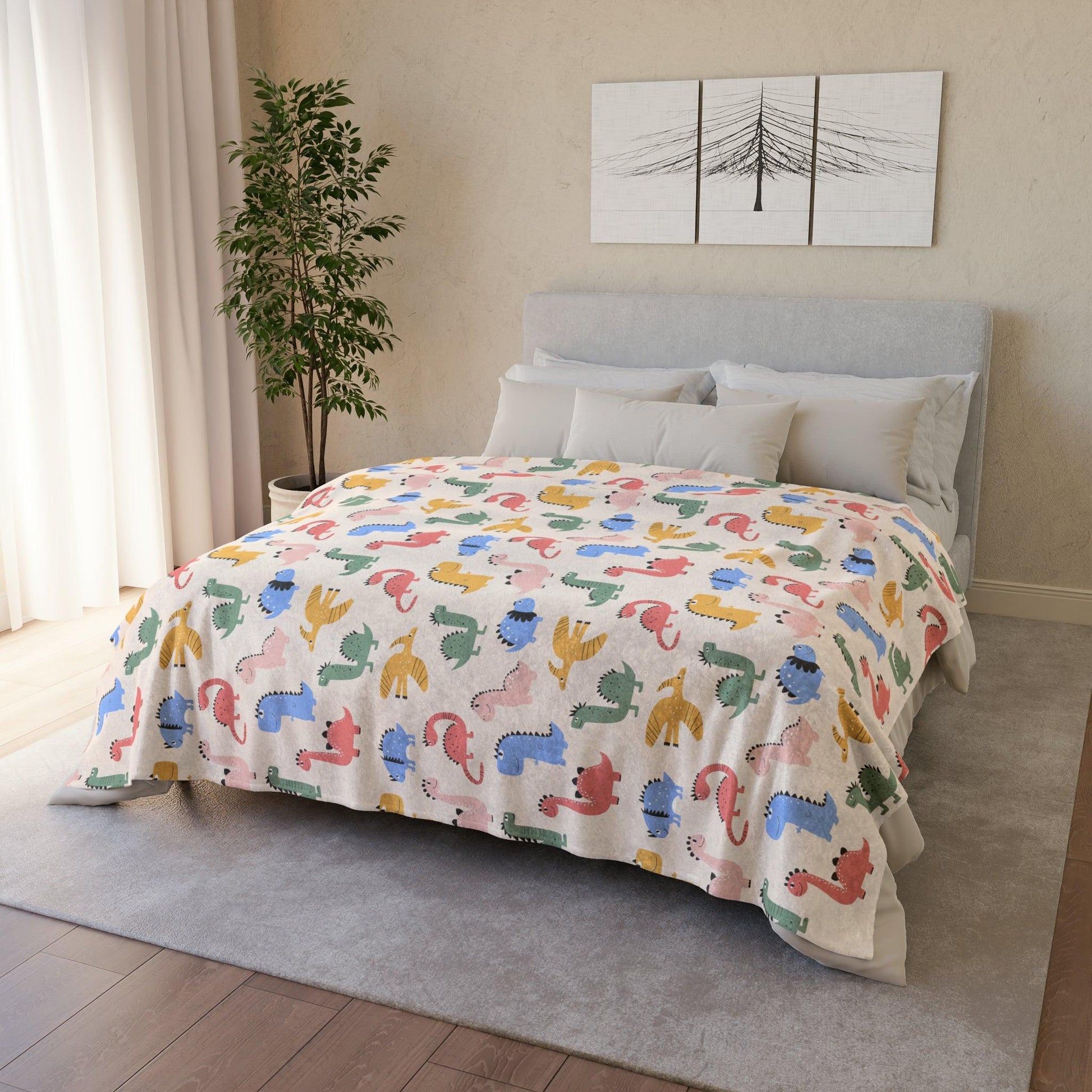 Little Dino Blanket - Home Decor - Dino Room