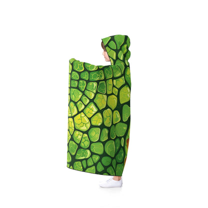 Green T-rex Hooded Blanket - All Over Prints - Dino Room