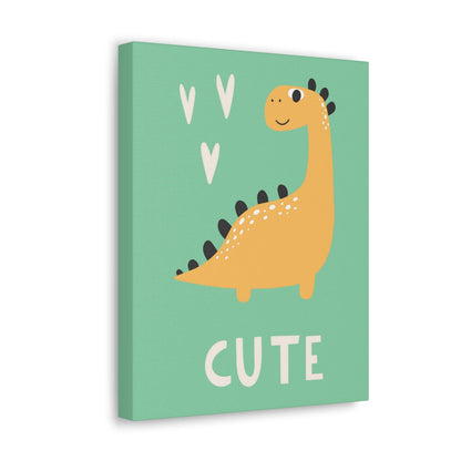 Little Apatosaurus Canvas - Canvas - Dino Room