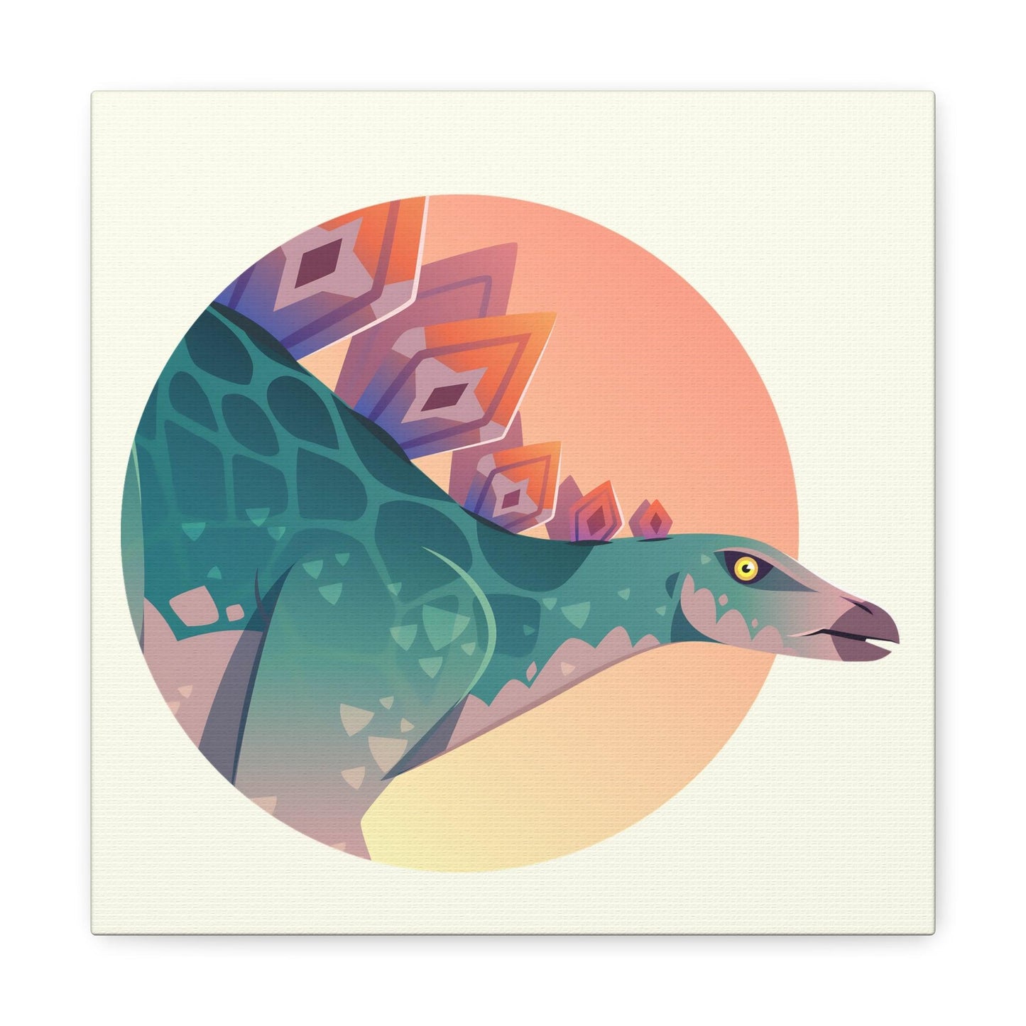 Stegosaurus Canvas - Canvas - Dino Room