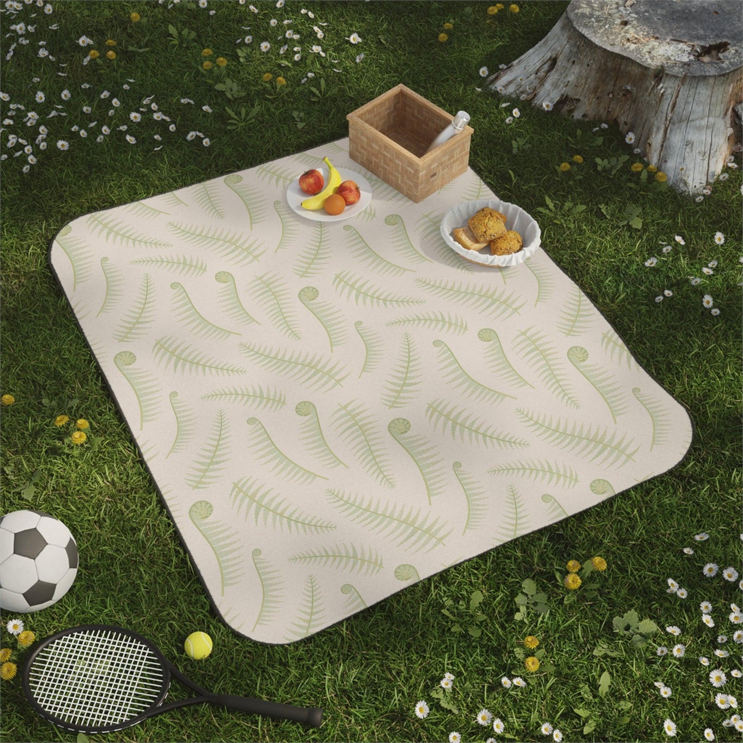 Jurassic Jungle Picnic Blanket - Home Decor - Dino Room