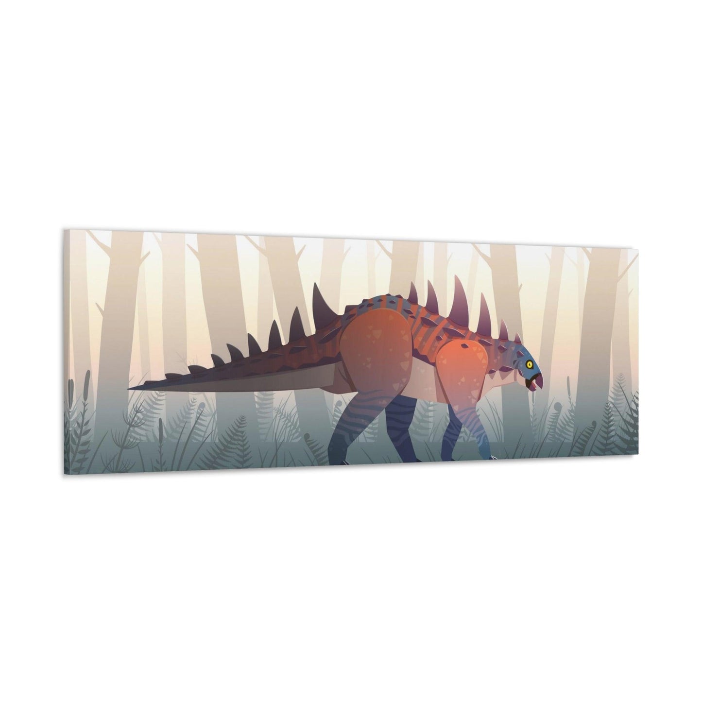 Polacanthus Landscape Canvas - Canvas - Dino Room