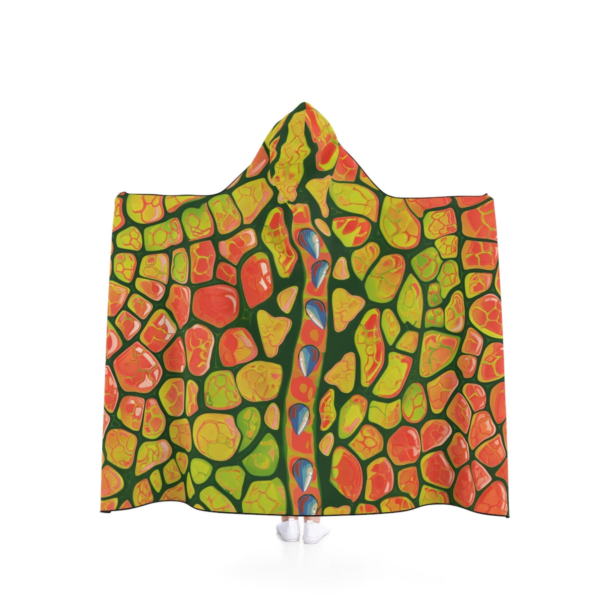 Red T-Rex Hooded Blanket - All Over Prints - Dino Room